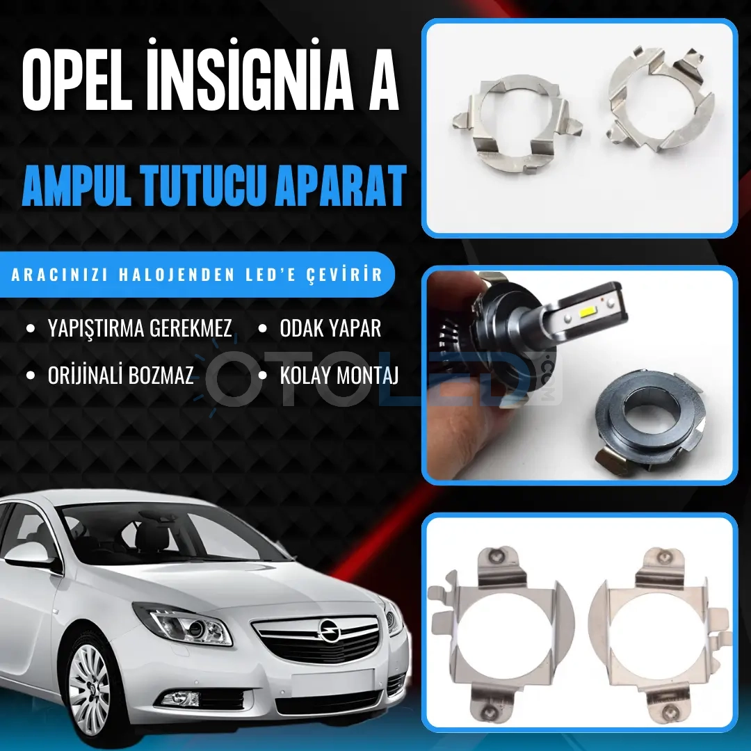 opel insignia a1 kısa far ampul sabitleme aparatı