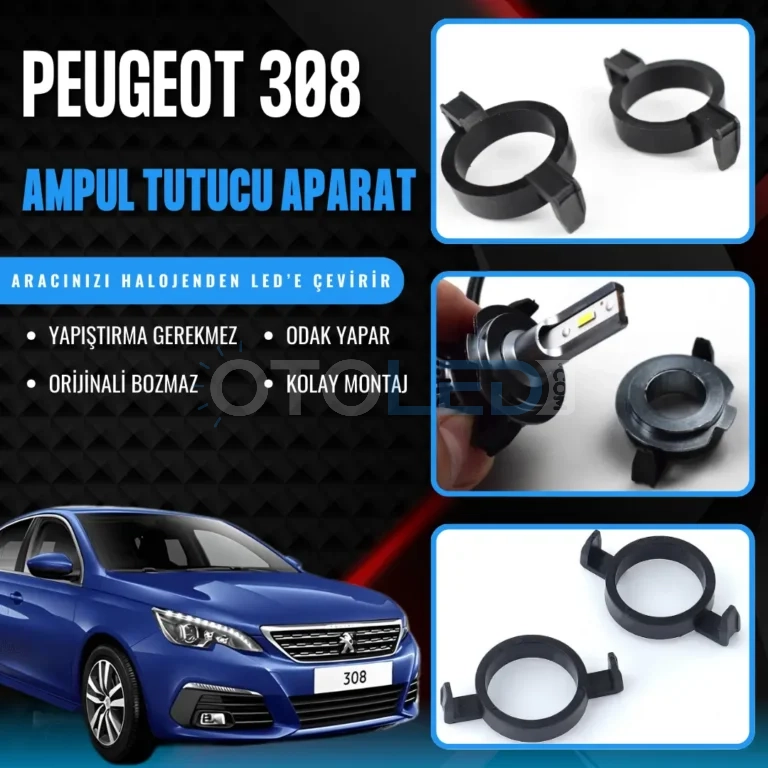 peugeot 308 ampul sabitleme aparatı