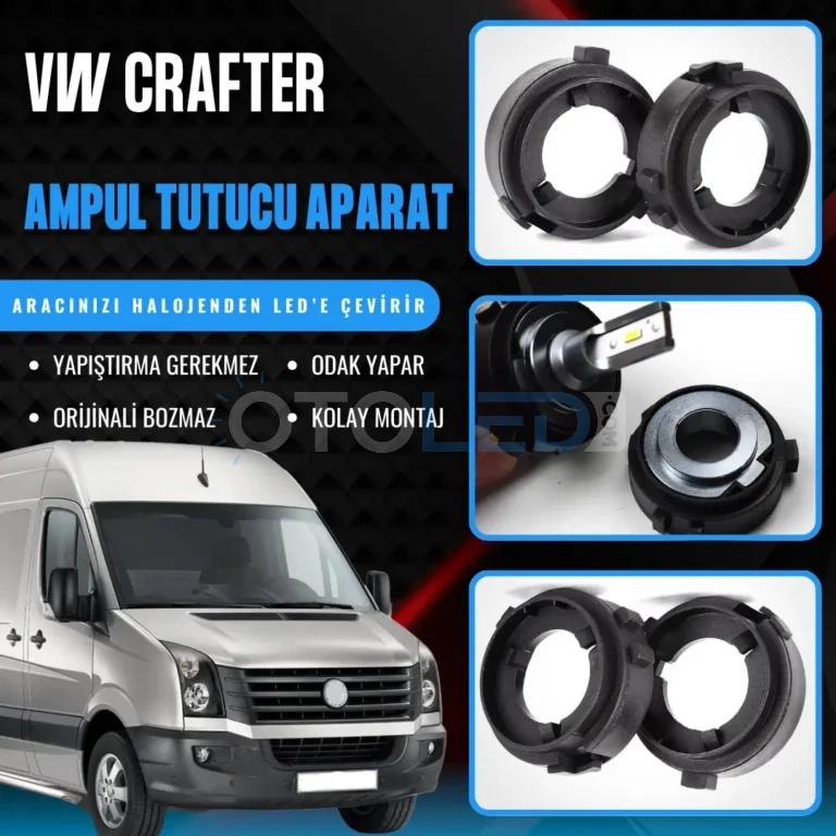 volkswagen crafter kablosuz ampul tutucu aparat volkswagen crafter kablosuz ampul tutucu aparat