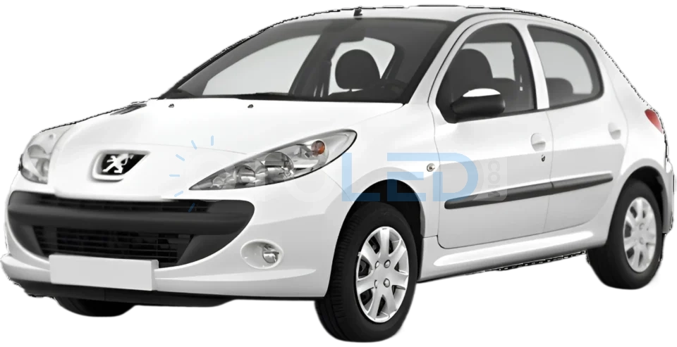 Peugeot 206+ LED Ampul ve LED Xenon Sistemleri