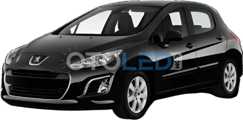 Peugeot 308 MK1 2007-2015 LED Iç Aydınlatma Seti