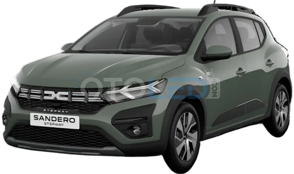Dacia Sandero Stepway Makyajlı LED Ampul ve LED Xenon Sistemleri