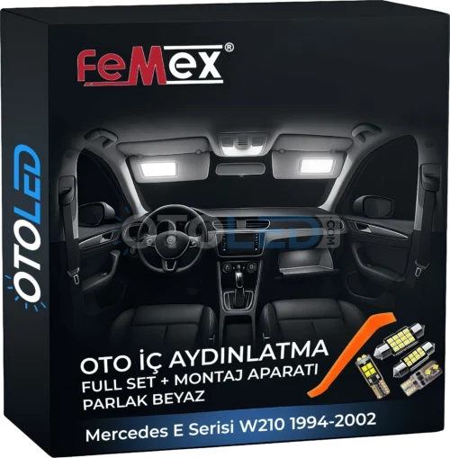 Mercedes E Serisi W210 1994-2002 LED Iç Aydınlatma Seti