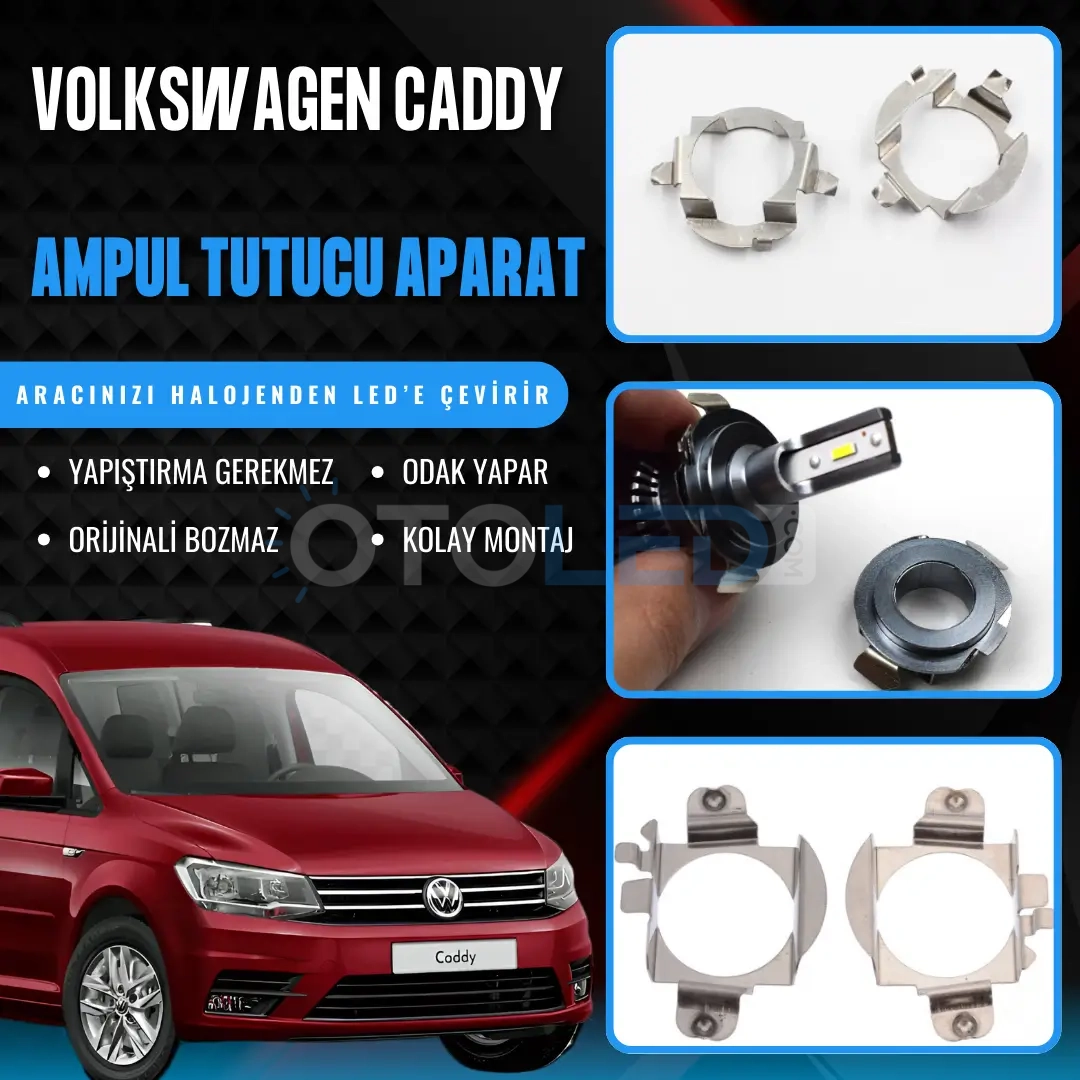 caddy mk4 ampul sabitleme aparatı