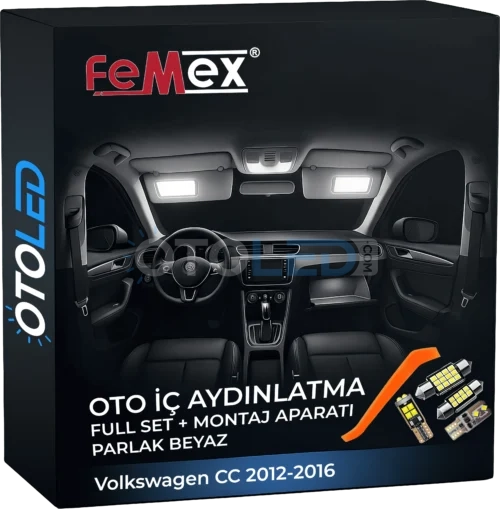 Volkswagen CC 2012-2016 LED Iç Aydınlatma Seti