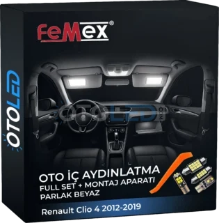 Renault Clio 4 Renault clio 4 led İç aydınlatma seti