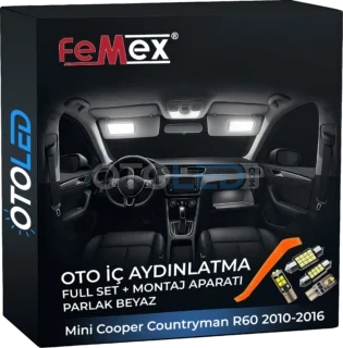 Mini Countryman R60 Mini countryman r60 led İç aydınlatma seti