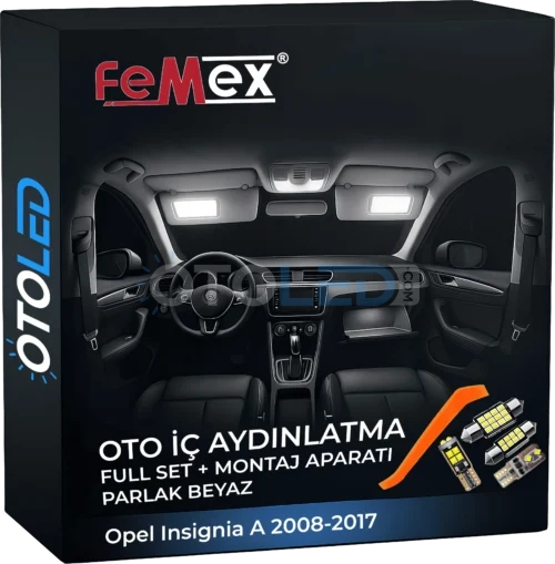 Opel Insignia A 2008-2017 LED Iç Aydınlatma Seti
