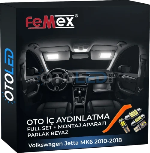 Volkswagen Jetta MK6 2010-2018 LED Iç Aydınlatma Seti
