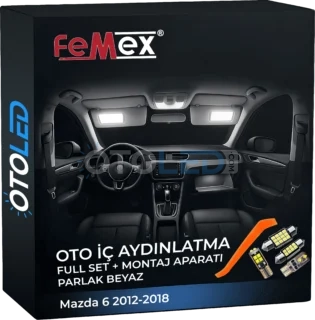 Mazda 6 Mazda 6 led İç aydınlatma seti