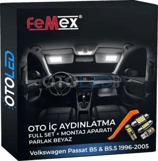 Volkswagen Passat B5 Volkswagen passat b5 led İç aydınlatma seti