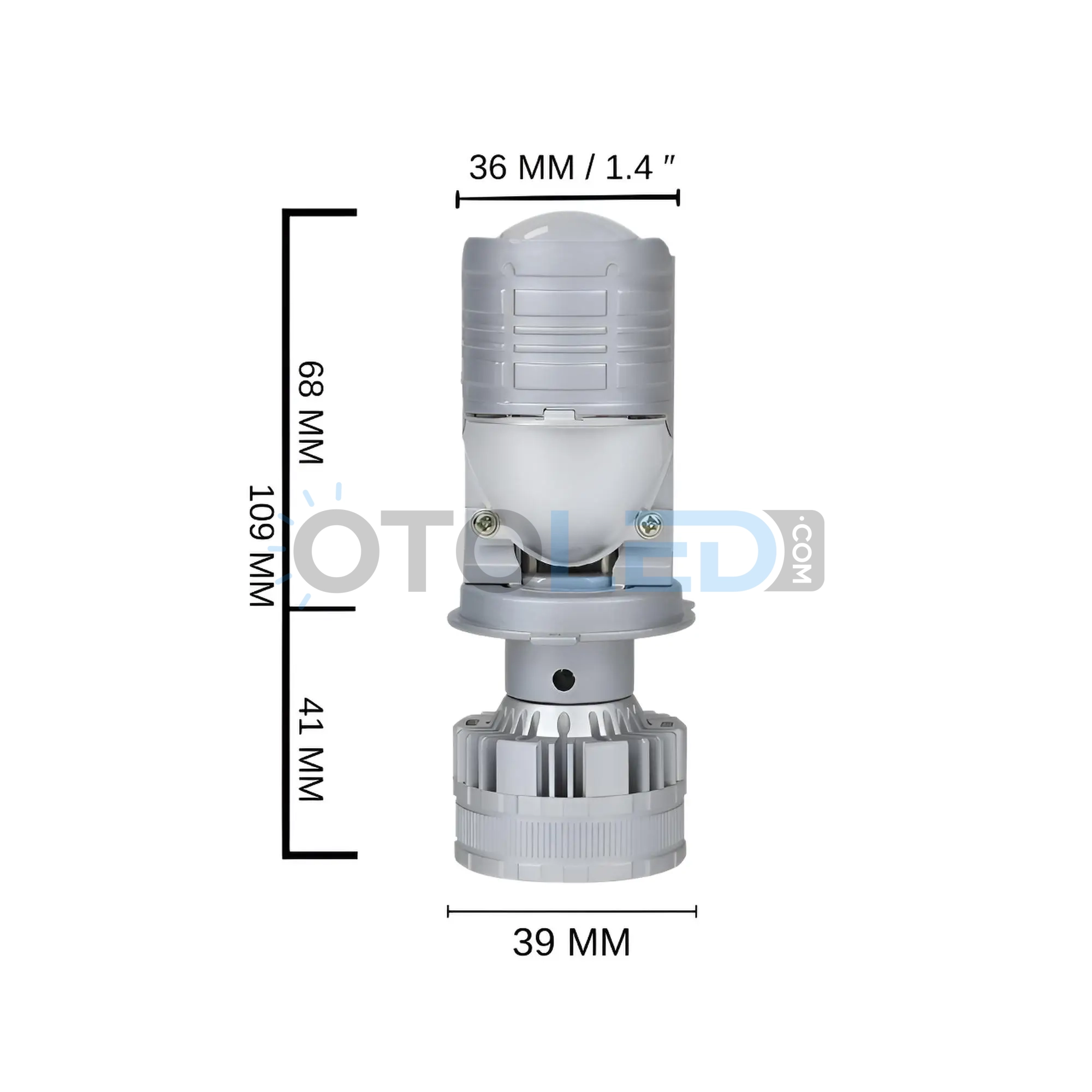 Femex Pro Mercekli H4 LED Xenon 22000 Lümen Mini Bi-LED